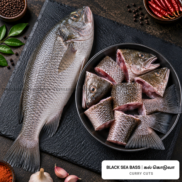 Black Sea Bass (Kal Koduva) Curry Cuts