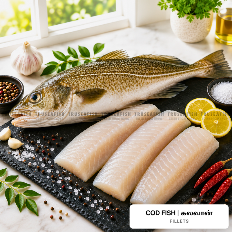 Cod Fish (Kalavan) Fillets