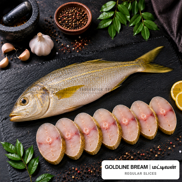 Goldline Bream (Mattivan) Regular Slices