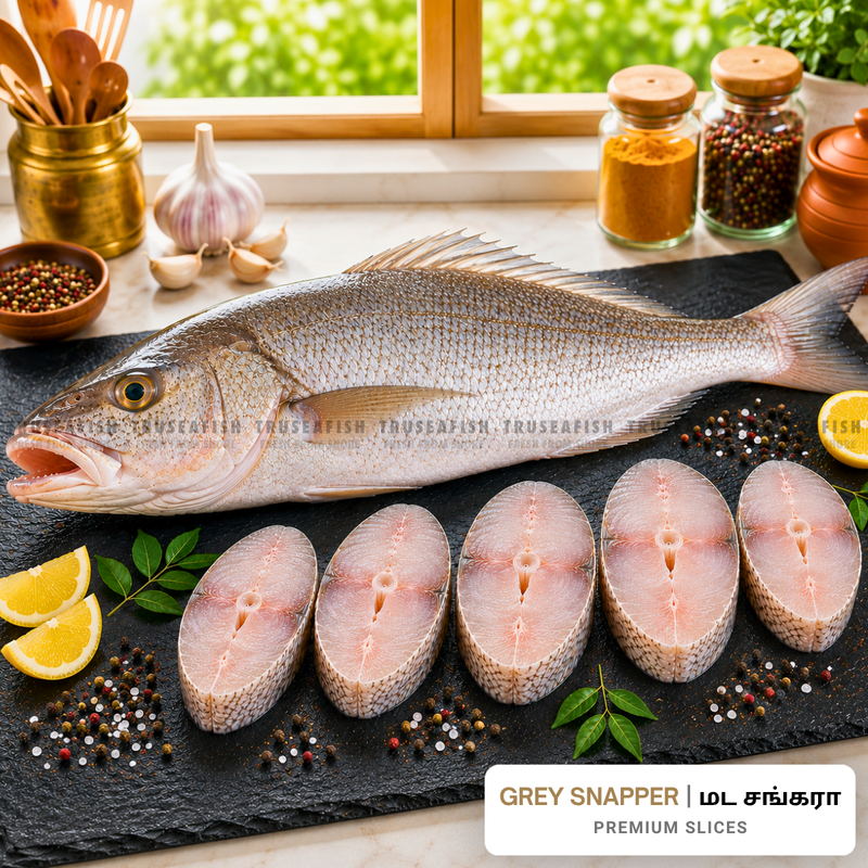 Grey Snapper (Mada Sankara) Premium Slices