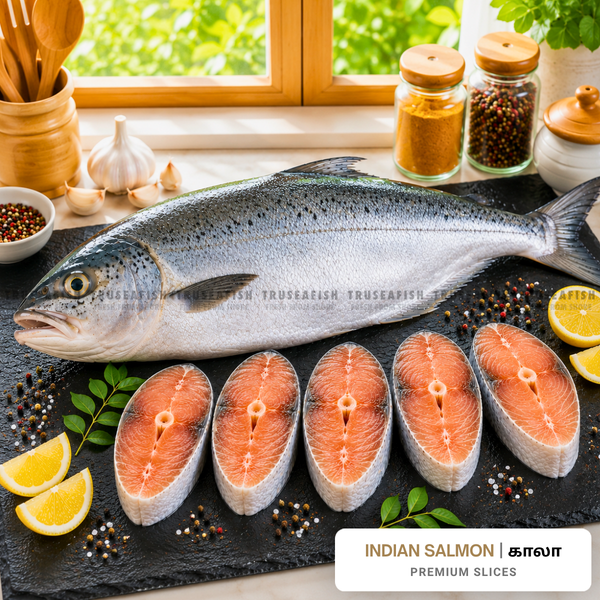 Indian Salmon (Kaala) Premium Slices