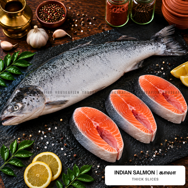Indian Salmon (Kaala) Thick Slices