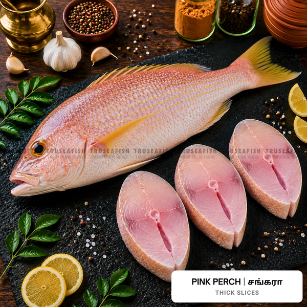 Pink Perch (Sankara) Thick Slices