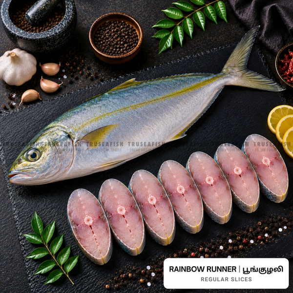 Rainbow Runner (Poonguzhali) Regular Slices