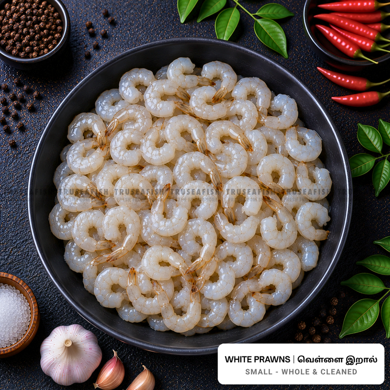 White Prawns (Vella Yera) - Small