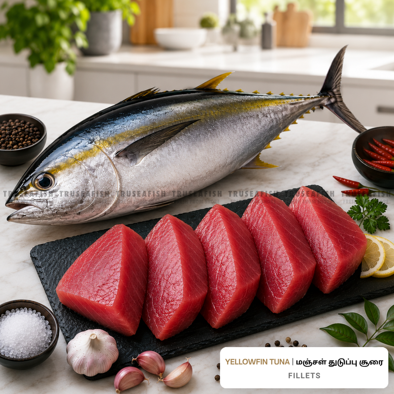 Yellowfin Tuna (Choora) Fillets / Slices