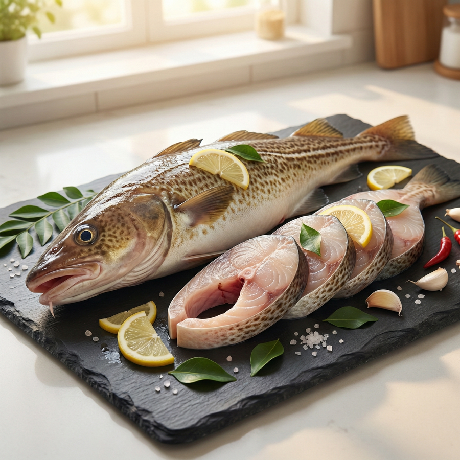 Cod Fish / Kalavan / கலவான் (Medium)