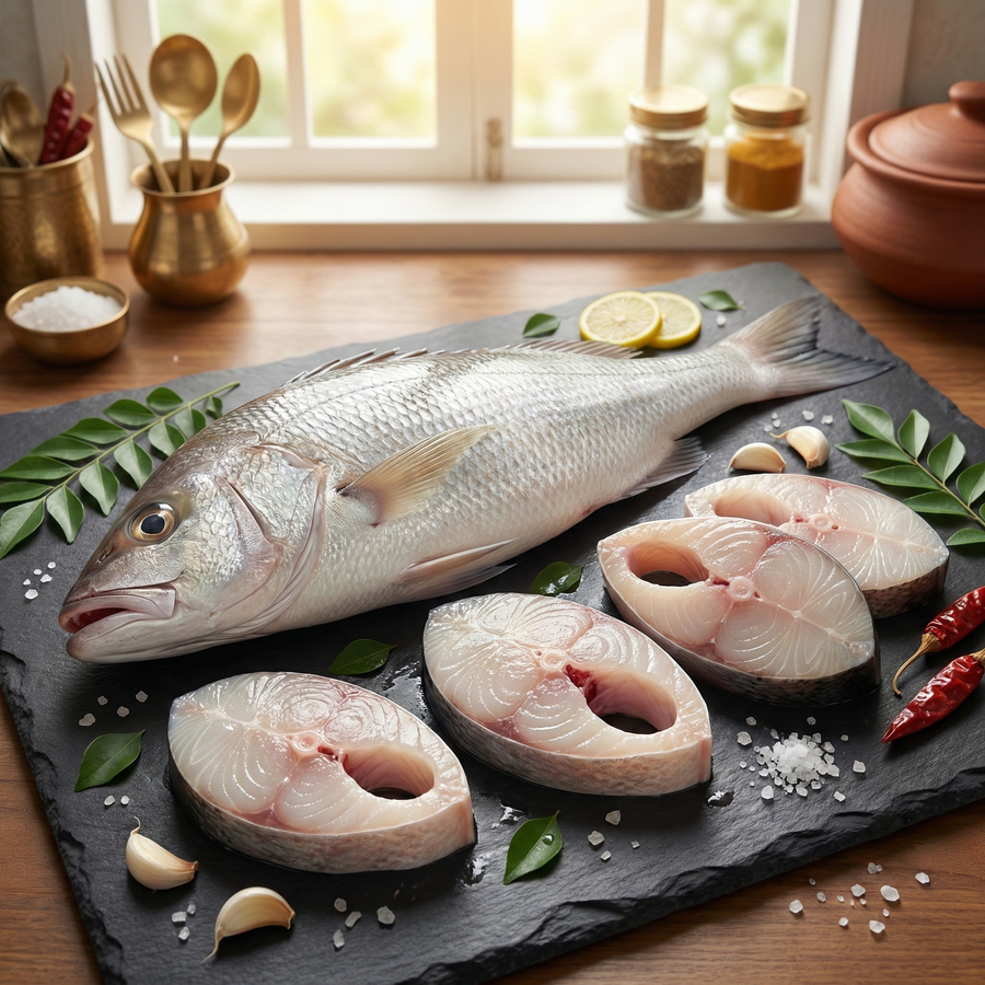 White Snapper / Korkkai / கொர்க்கை